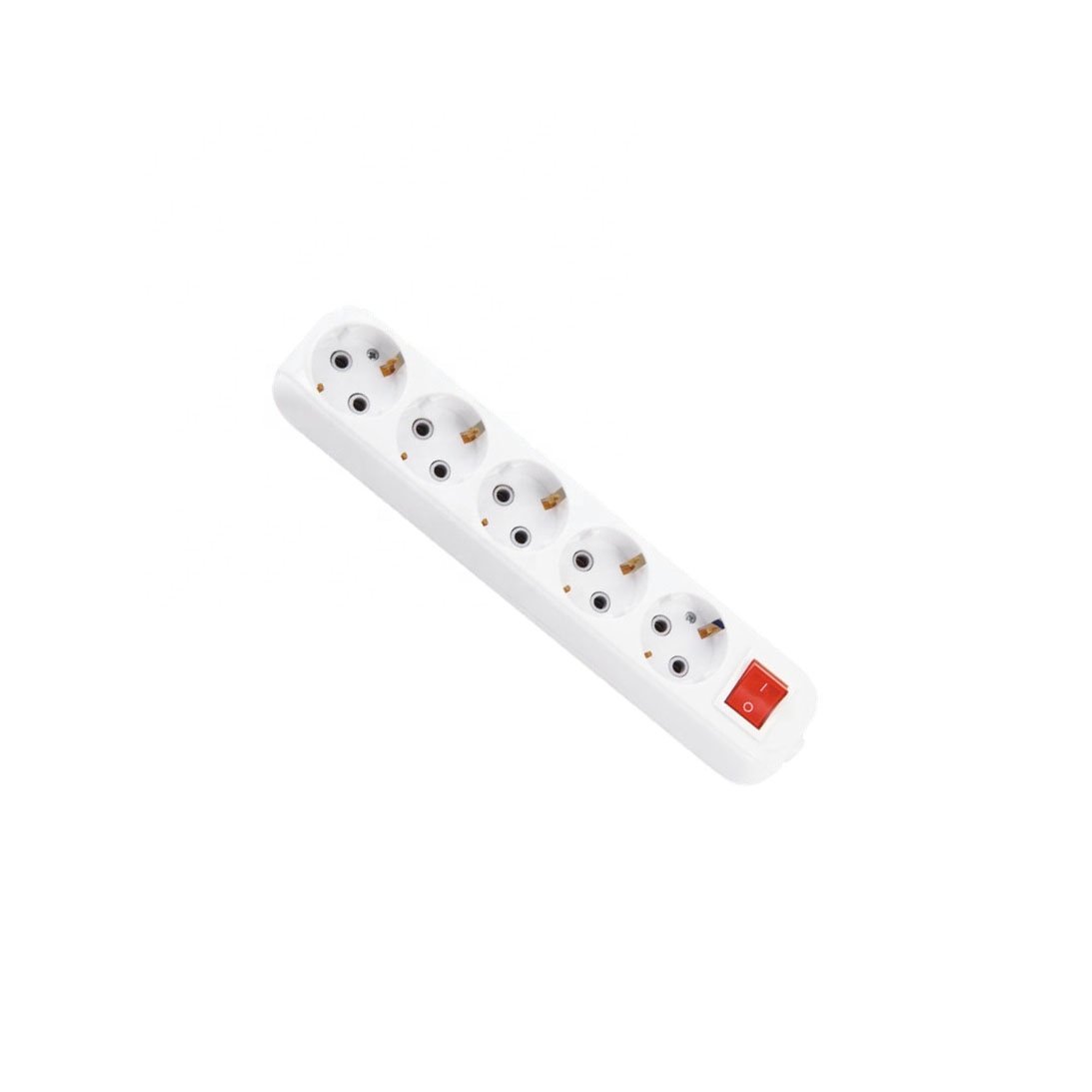 Germany Type Socket 5 Ways 16A Electrical Plug And Socket With Switch