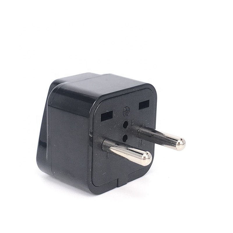 Hot sale Hot made in China universal UK AUS US small south africa to eu travel adapter charge power plug adapter