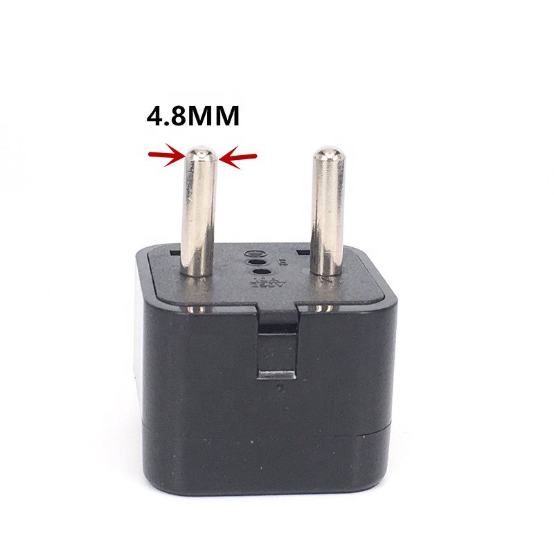 Hot sale Hot made in China universal UK AUS US small south africa to eu travel adapter charge power plug adapter