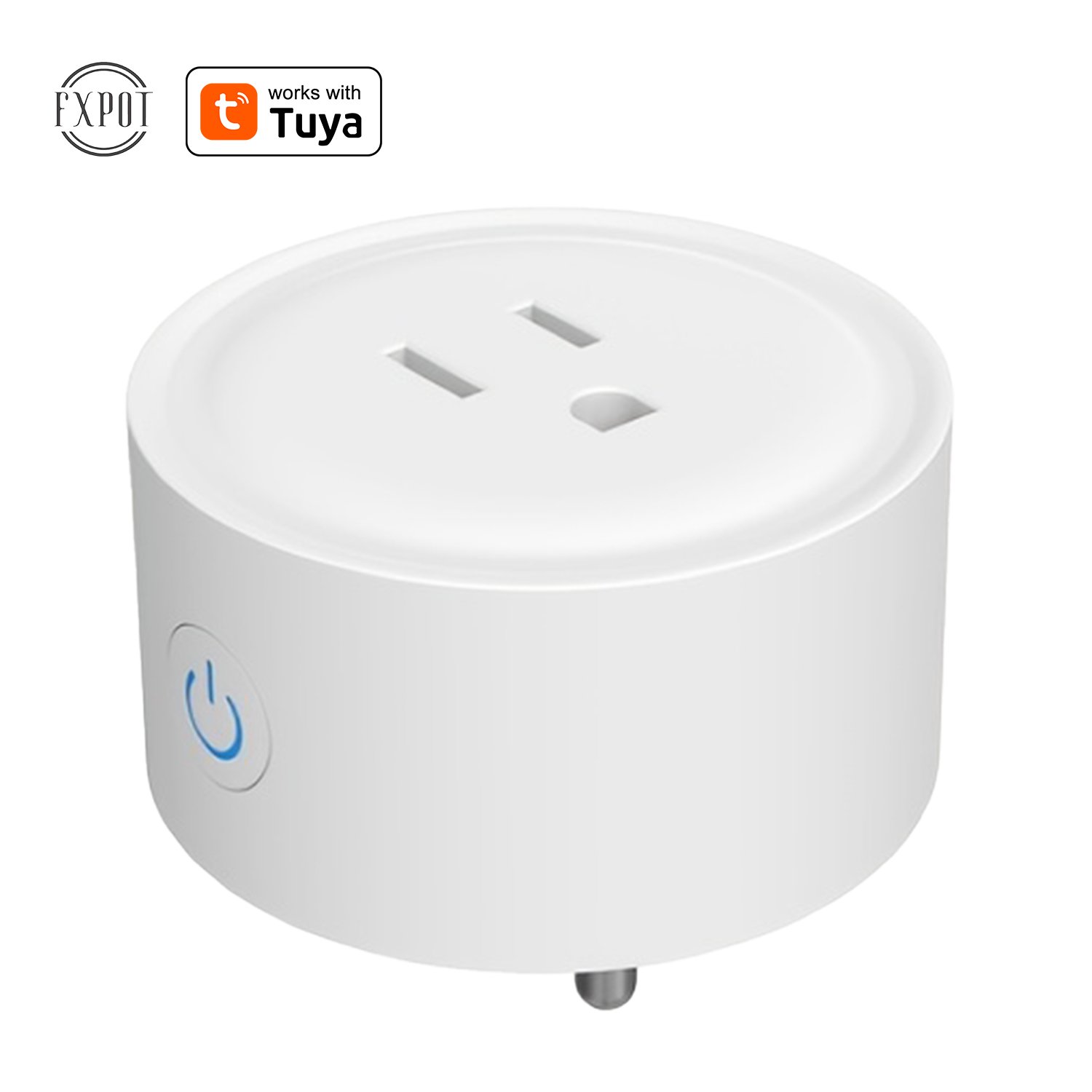Wholesale10a Remote Control Wifi Smart Plug Socket Wall US Tuya Socket Plugs Work with Alexa and google home