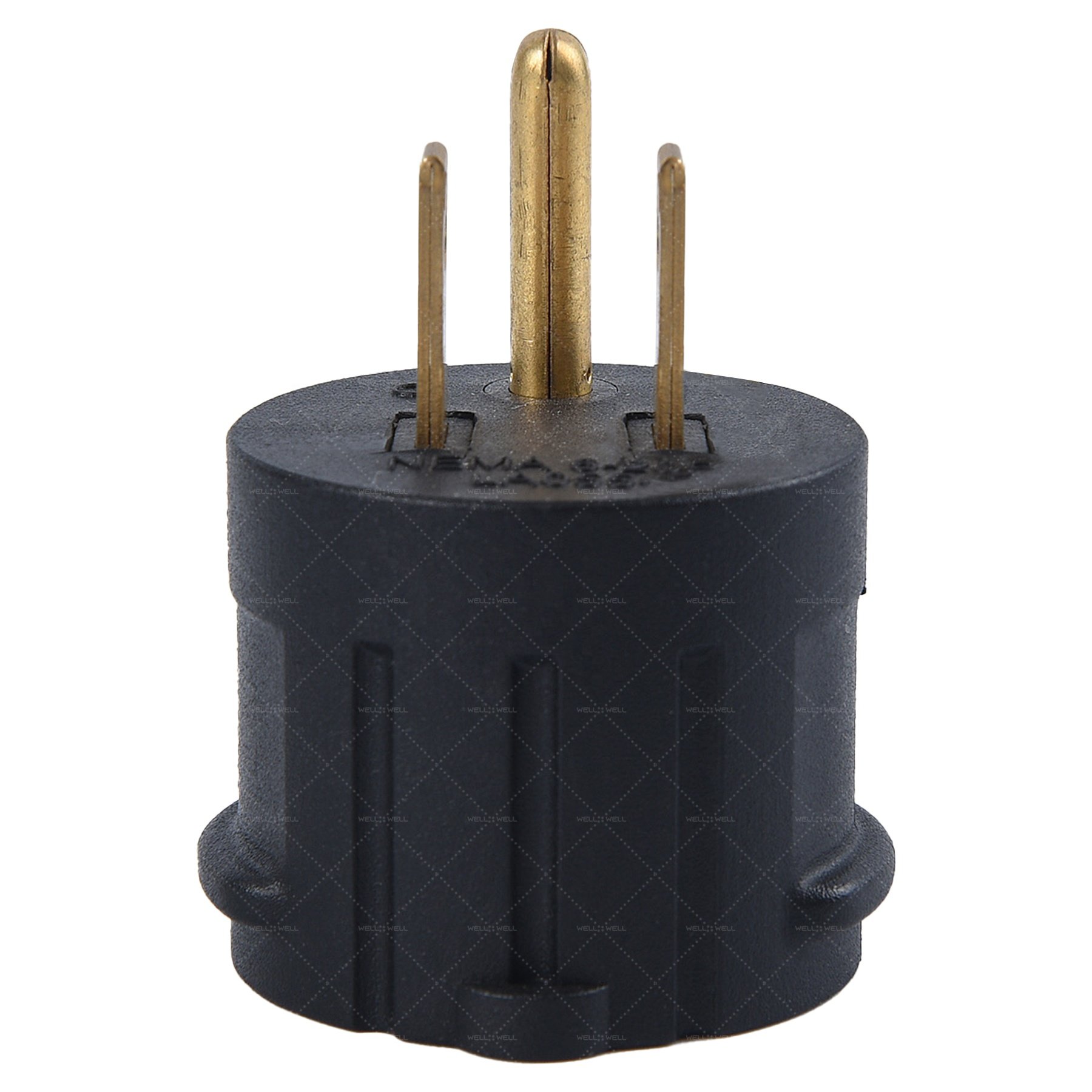 NEMA 5-15P to 5-15/20R, 6-15/20R T-Blade Female Adapter Four in One 15 Amp Household AC Plug to 20 Amp T Blade Adapter