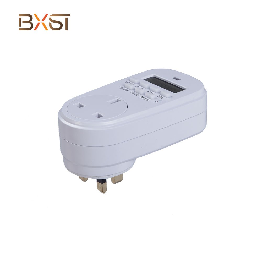 BX-T054-UK Made in China High Precision Controller Electronic Programmable Switch 240v AC Electronic Timer Plug and Socket