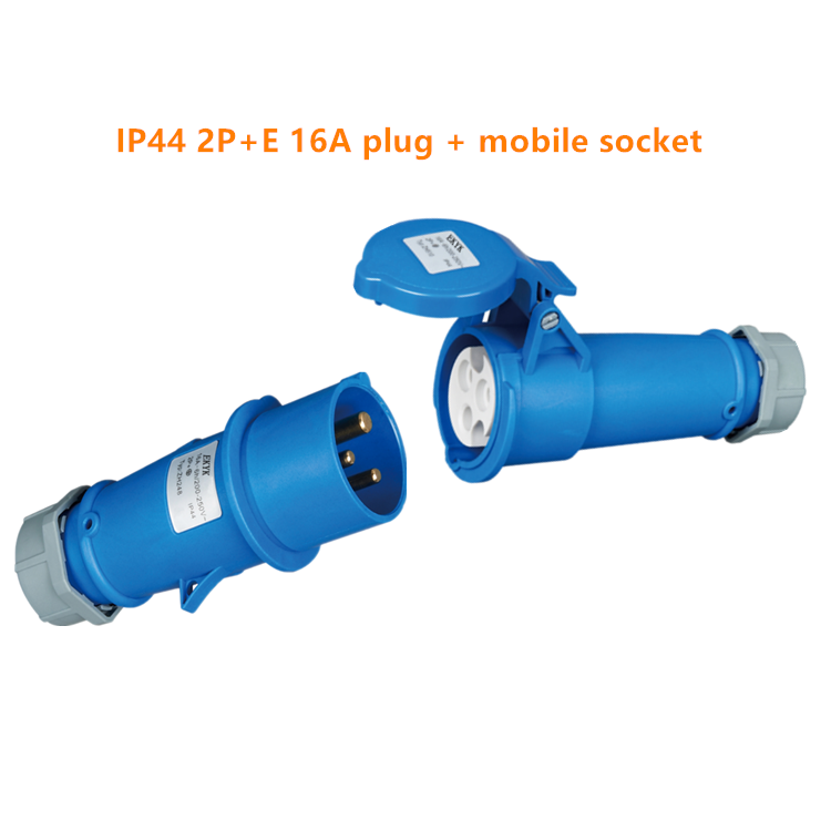 IP44 16A/32A 3P/4P/5P Waterproof Male Female Electrical Connector Power Connecting Industrial Plugs and Sockets