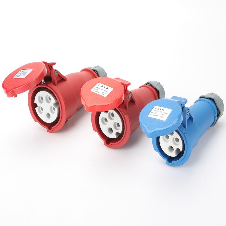 IP44 16A/32A 3P/4P/5P Waterproof Male Female Electrical Connector Power Connecting Industrial Plugs and Sockets