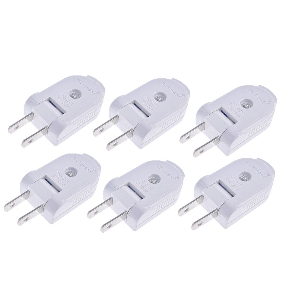 2 flat pin american standard power plug JHD-2201 International Male and Female Power Electric Plug