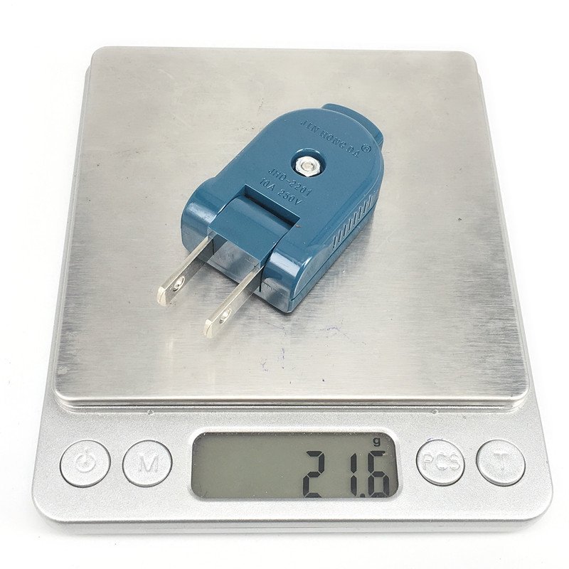 2 flat pin american standard power plug JHD-2201 International Male and Female Power Electric Plug