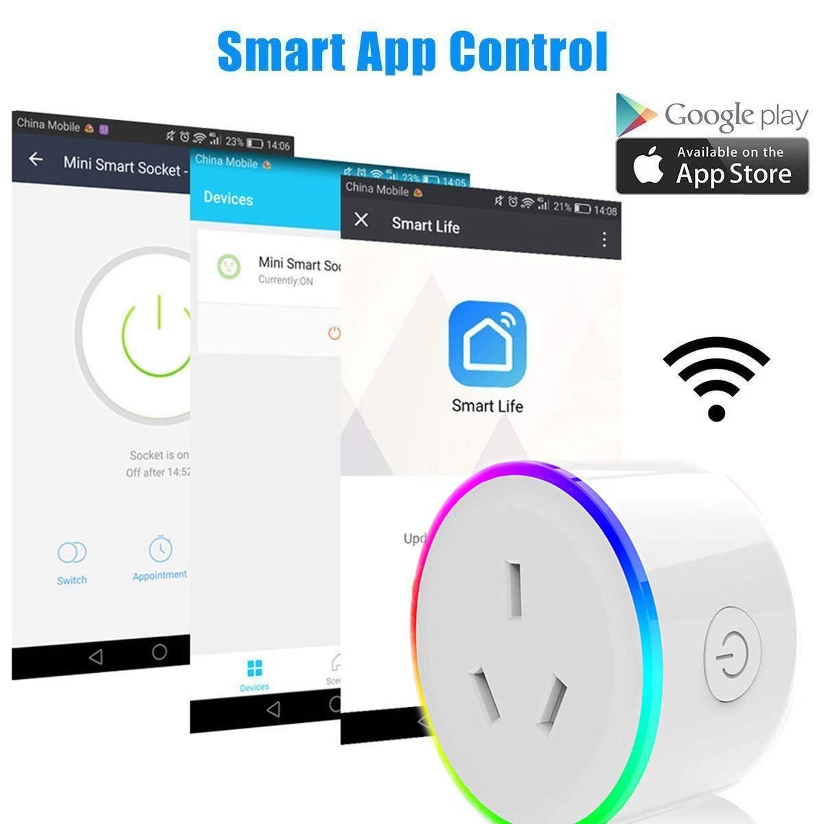 Tuya Mini Wifi Smart Plug Australia Wifi Smart Plug Socket AU