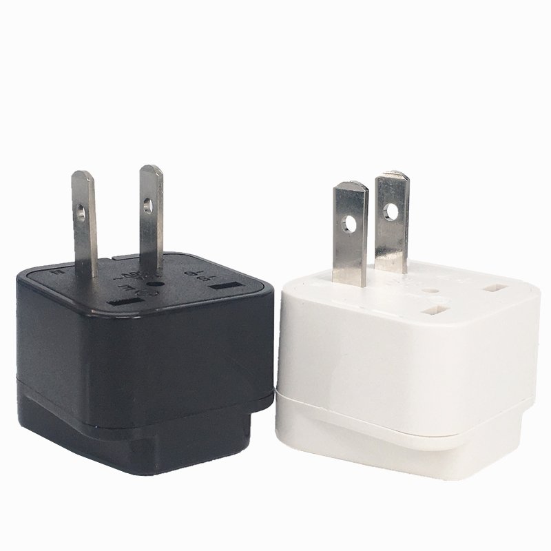 Best goods Hot Electrical Plug and socket Type B 3 prongs US America Plug universal adapter plug adptor CE RoHS