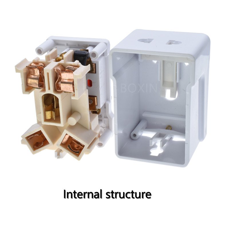 Universal travel power adapter plug SA/US/EU/AU to 3 pins UK plug 13A 250V South Africa to British standard conversion plug
