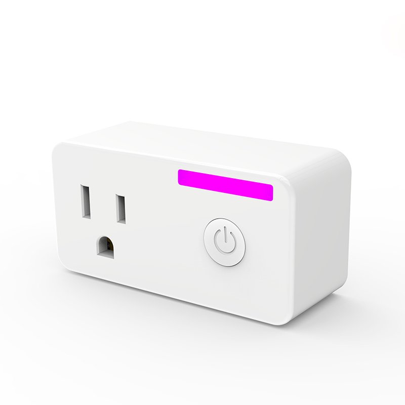 tuya smart home appliance plug socket app remote control no hub alexa google home power consumption 16A timer plug outlet