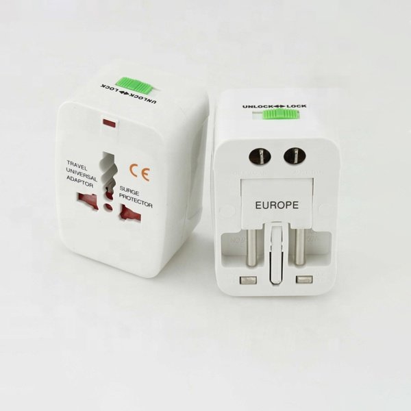 International travel accessories Multi Universal Travel Plug Adaptor All In One world converter eu us au uk Travel Adapter plug