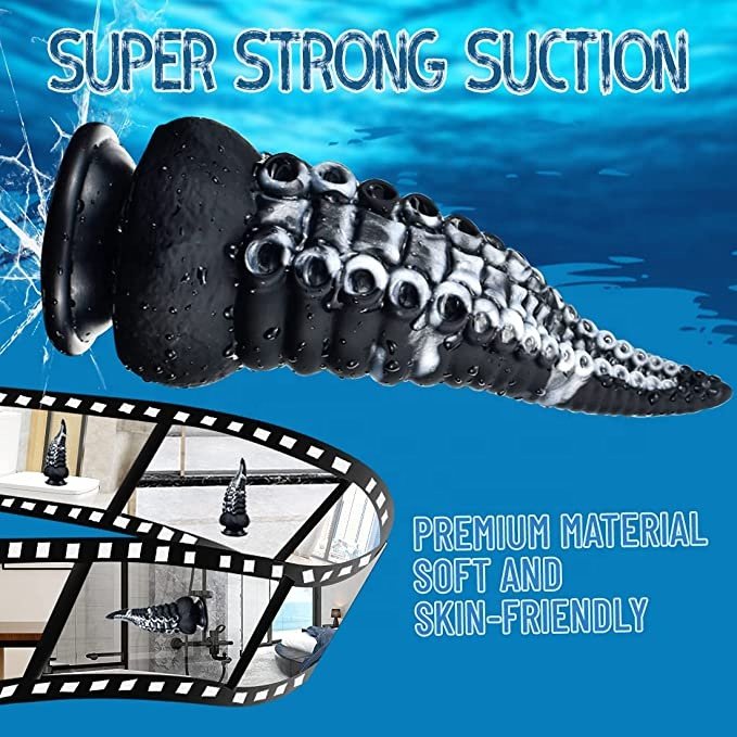 Sanica 2022 New Silicone Huge Penis Monster Animal Giant Dildos Xxl Black