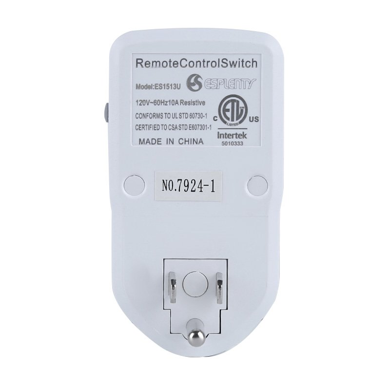 Morden Design US Standard Remote Control Smart Power Socket RF control plug