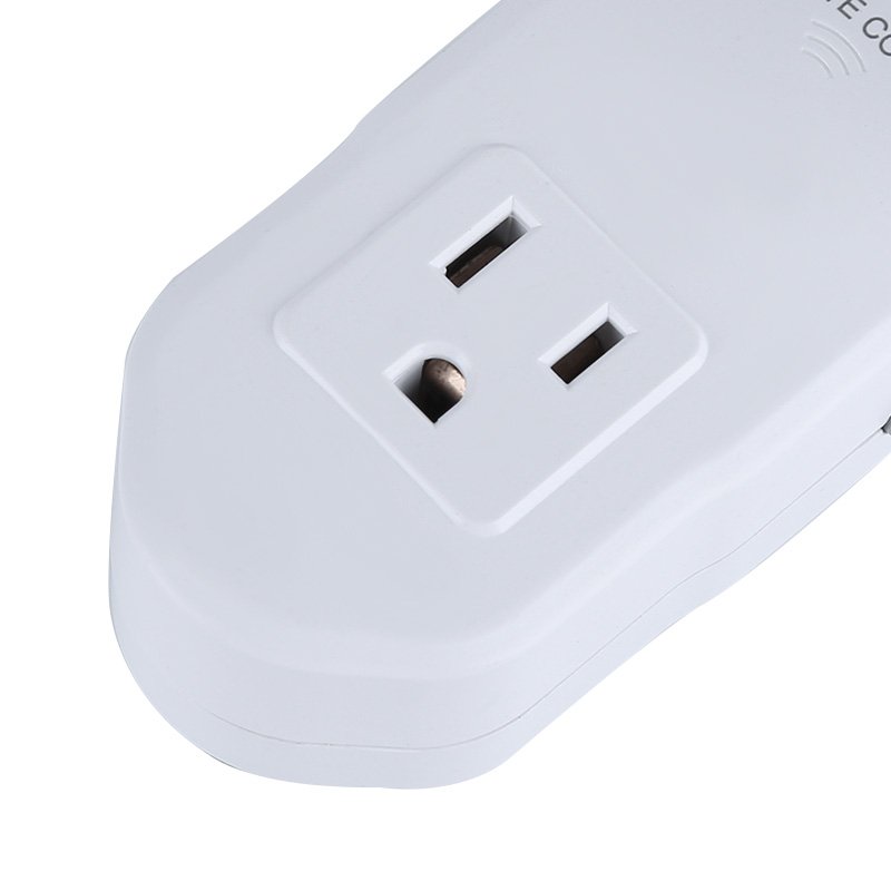 Morden Design US Standard Remote Control Smart Power Socket RF control plug
