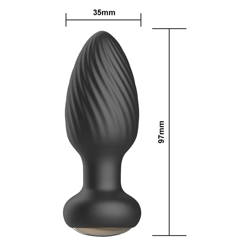 Factory Sale Silicone Anal Plug Butt Massager Prostate Vibrator Sex Toy For Men Women Electric Remote Control Anal Plug Toys