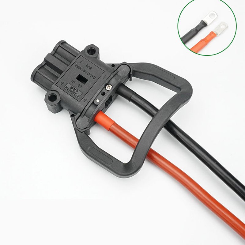 Custom Rema 160 Amp Plug to M6 M8 M10 Ring Terminal Cable MRC 160 Rema 160A Female Connector Cable
