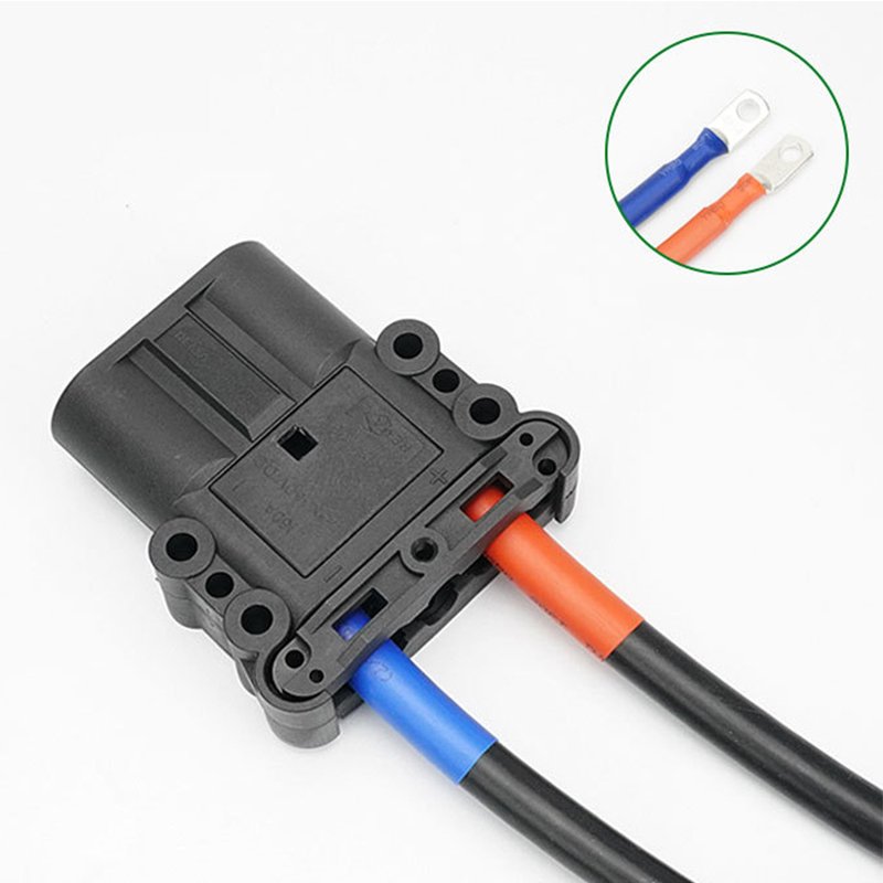 Custom Rema 160 Amp Plug to M6 M8 M10 Ring Terminal Cable MRC 160 Rema 160A Female Connector Cable