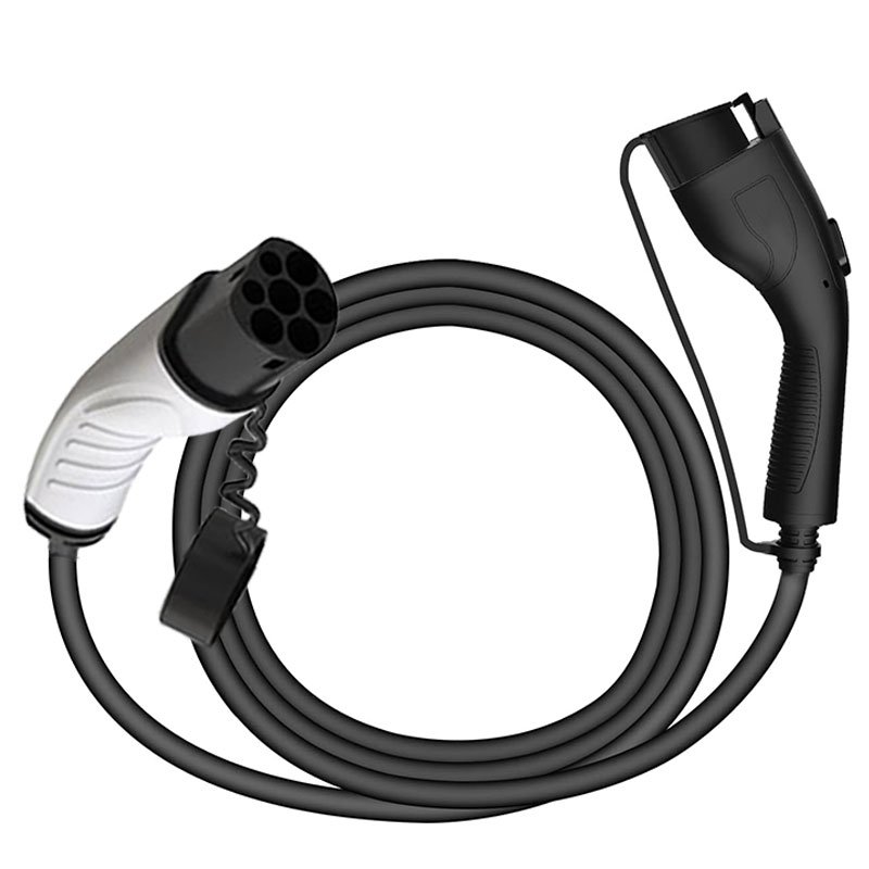 Ev Charging Cable Charger Adapter Type2 Type1 Extension Cord type2 to Sae J1772 Ev Plug With Socket