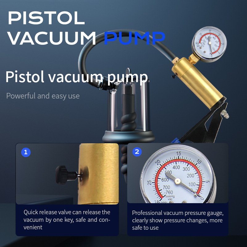 Male Gay Sex Anal Negative Pressure Cup Thread P-point Anal Plug Vacuum Suction Cylinder Back Court Stimulation Anal Plug Pump