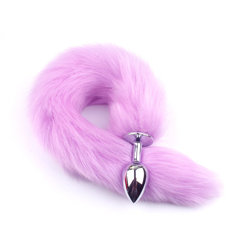 Wholesale Adult Sex Toys Anal Butt Plug Artificial Realistic Adult Sex Toys Fox Anal Plug For Couples Bdms