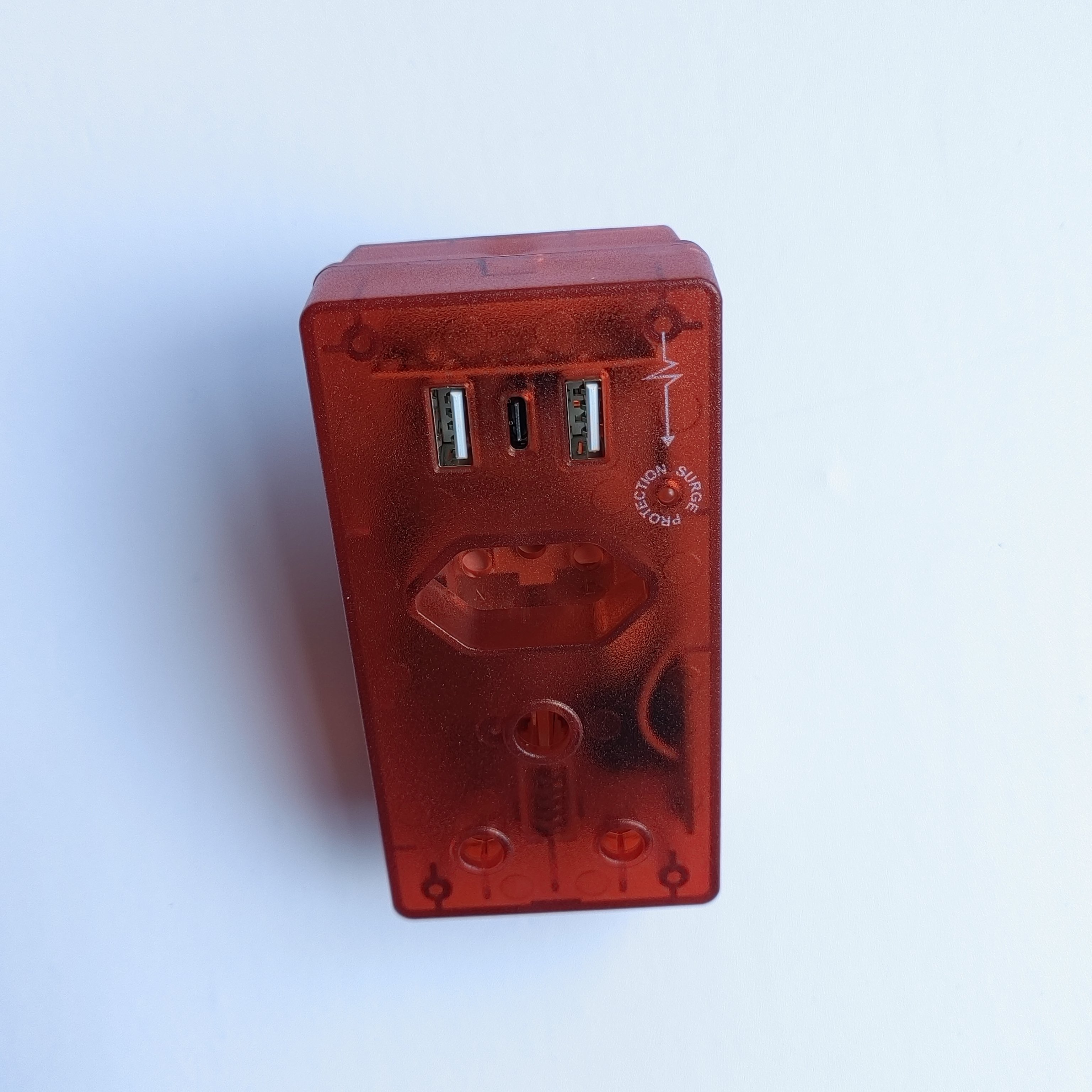 New design 16A South Africa universal wall plugs sockets with USB charging and high surge protection multiple socket