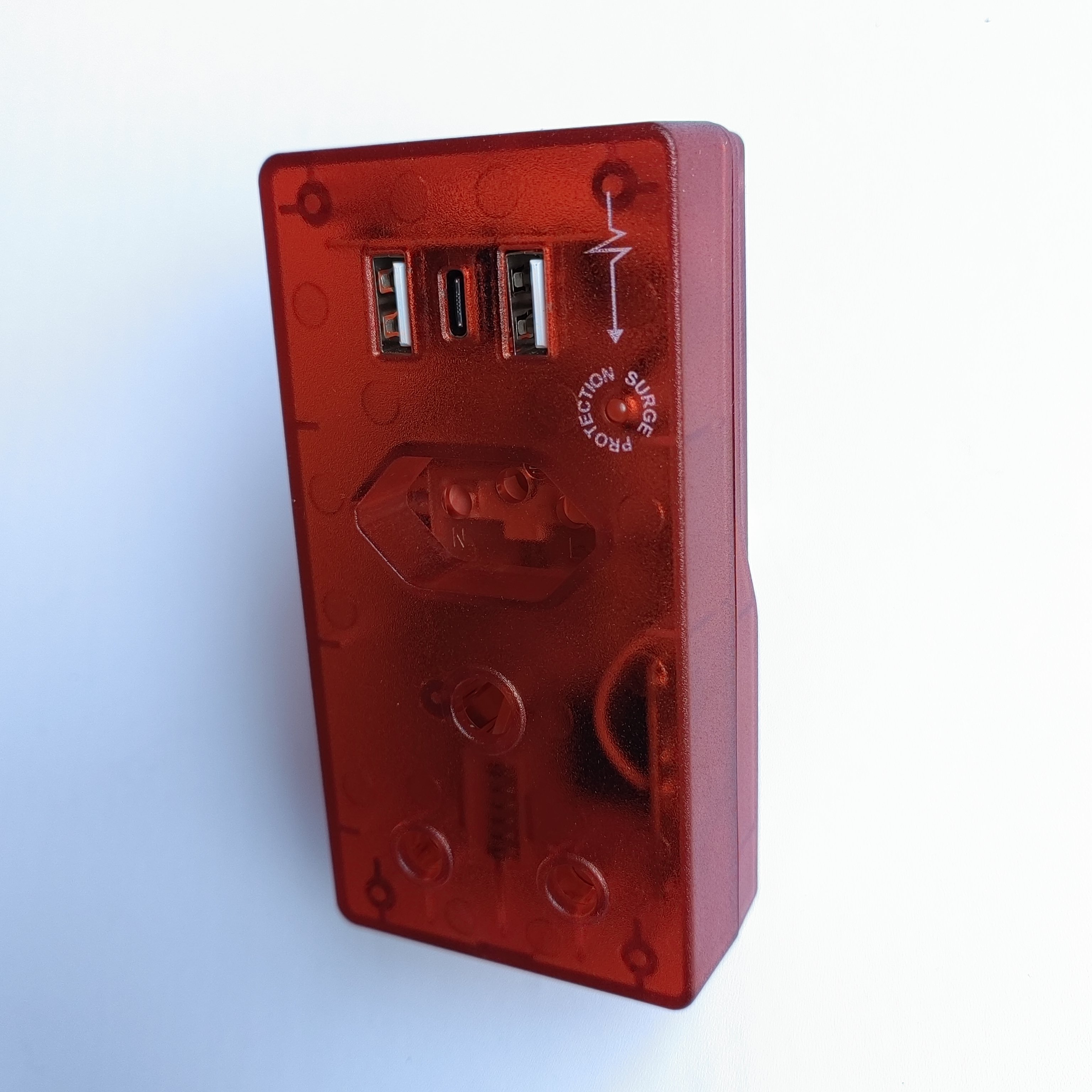 New design 16A South Africa universal wall plugs sockets with USB charging and high surge protection multiple socket