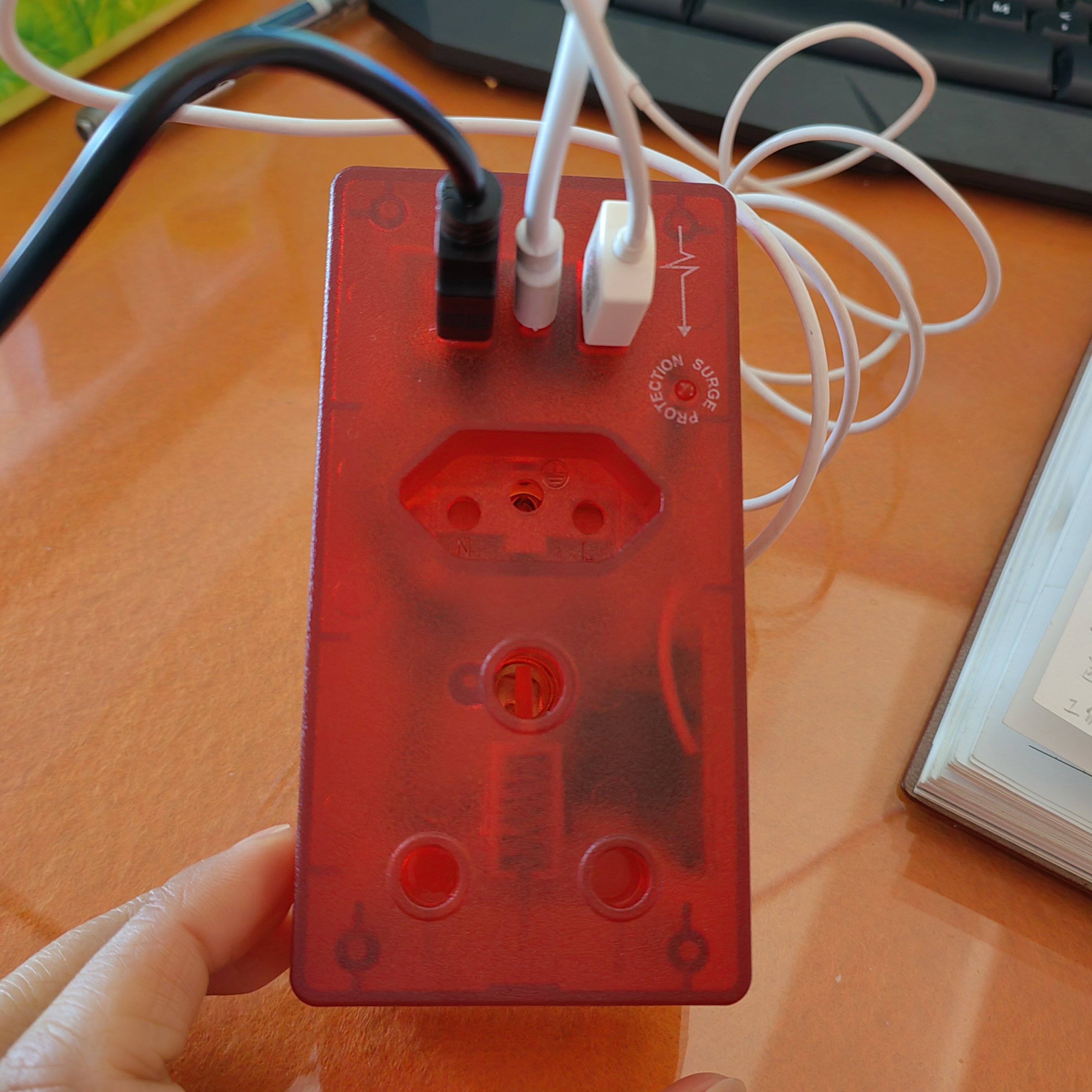 New design 16A South Africa universal wall plugs sockets with USB charging and high surge protection multiple socket
