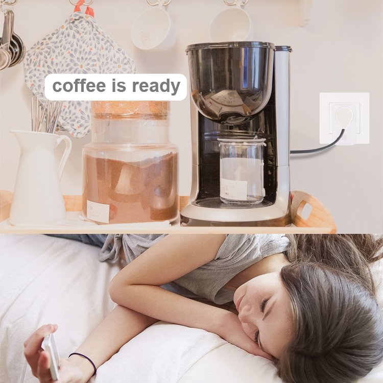 220-240V Mobile Phone Control Smart Socket WIFI plug