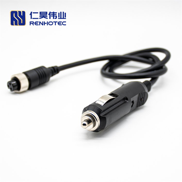 GX12 Aviation 6 Pin Straight Female Plug Circular Connector Cable