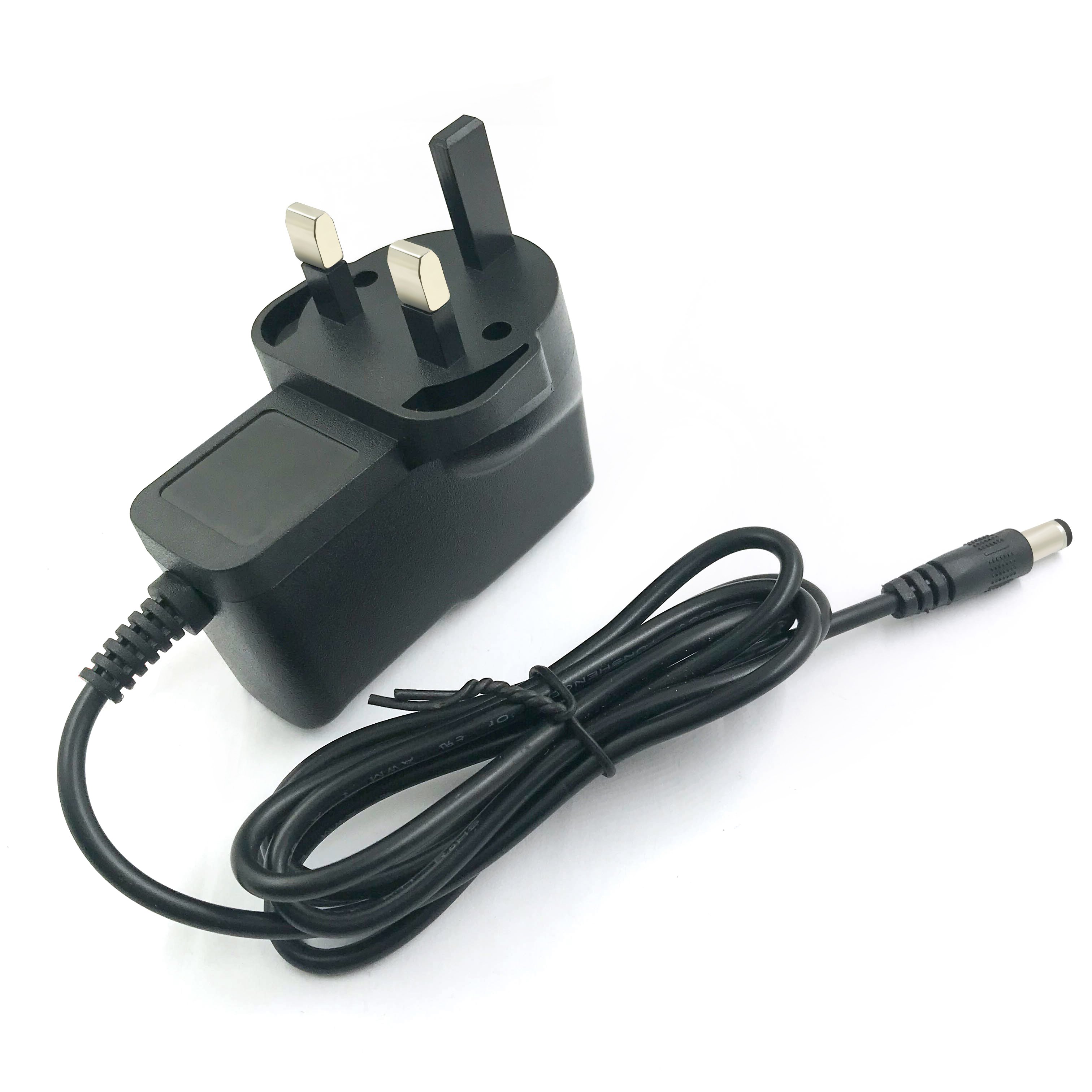 uk 5v 3a plug adapter ac/dc 5 volt 3 amp 15 watts wall power adapter with CE UKCA approved for cctv camera led lamp set top box