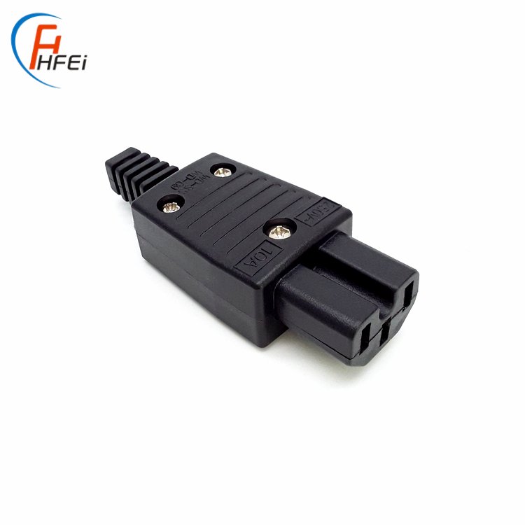 250V 10A full solid copper C13 C14 C15 AC socket plug iec 320 connector c13 c14 plug