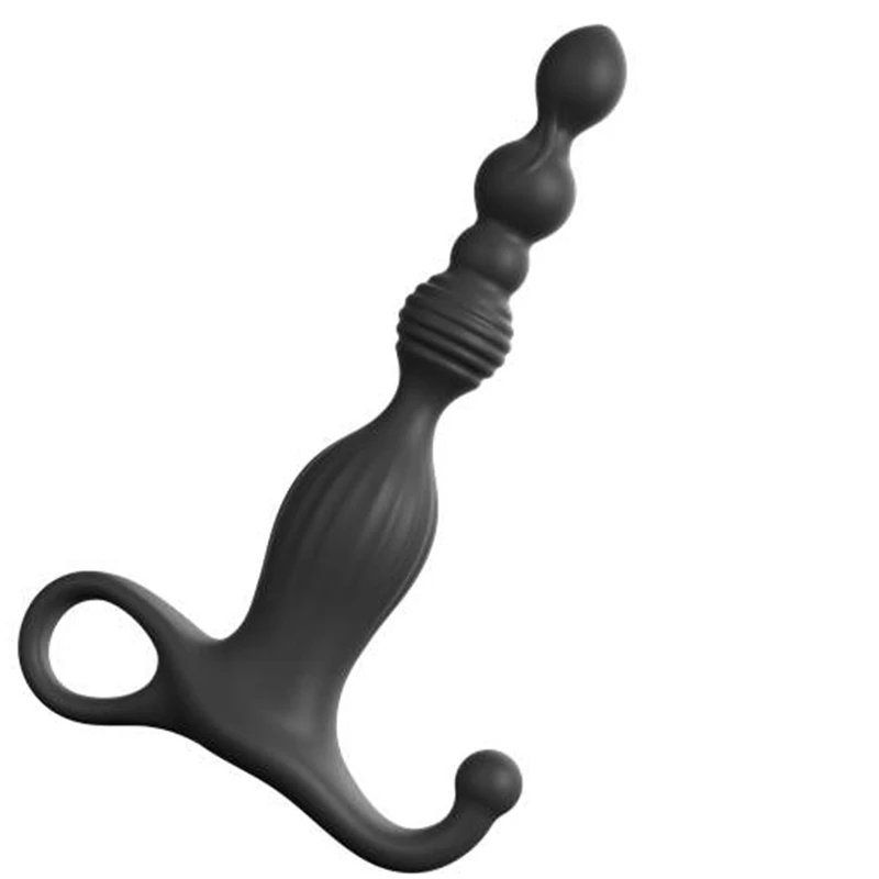Anal Toys Rechargeable Backyard Pull Beads 10 Vibration Modes Anal Plug Sex Products For Men
