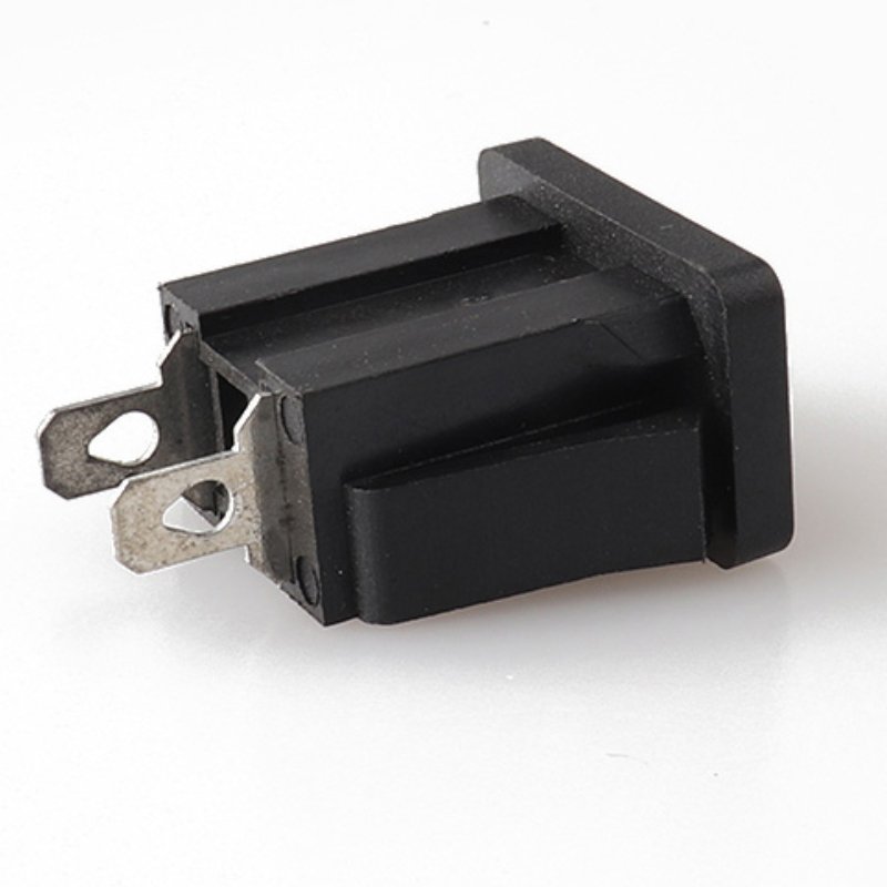 AC 2 hole power socket American standard LZ-F-M2 all copper CE certified 2 pin plug