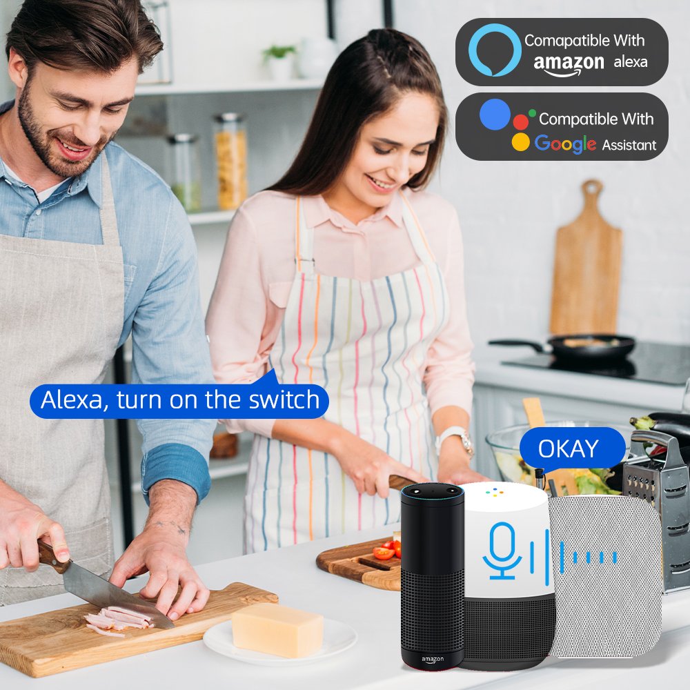 Tuya Bluetooth wifi Smart Socket UK Plug,Home remote intelligent monitoring plug,16/20A with Power Monitor,Google home Alexa
