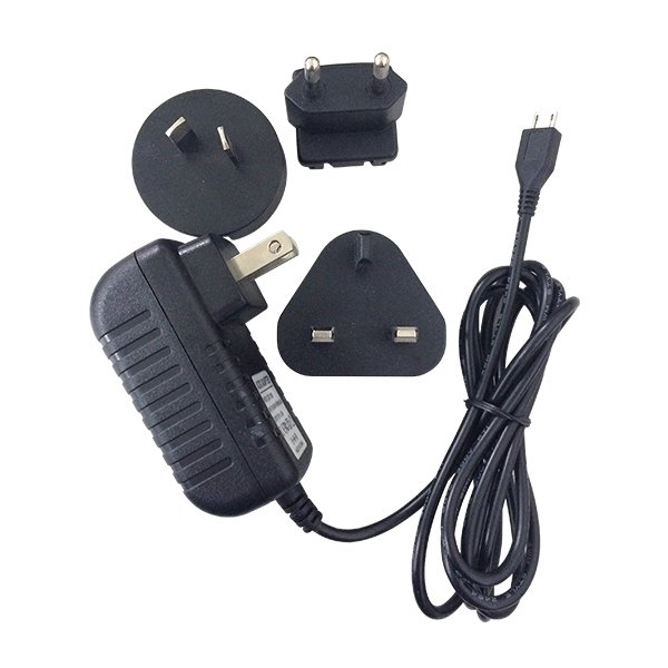 Certified universal power supply ac 12v 5v universal interchangeable adapter 12v 0.5a 12w 12V plug-in power adapter for tv