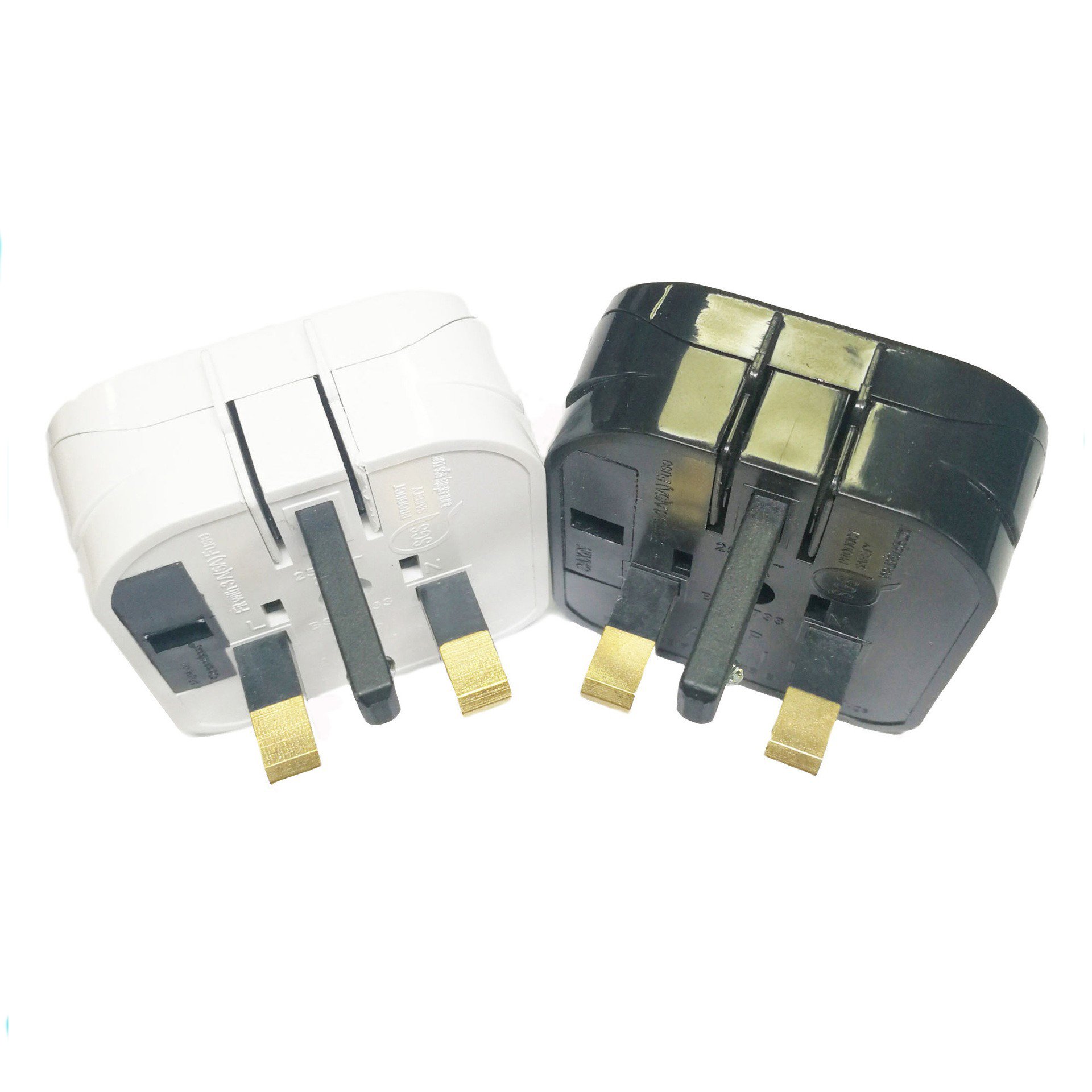 UK 3 Pin Plug Converter Travel Adapter Universal Converters Travel Adaptor Wall AC Power Plug Adapter for EU