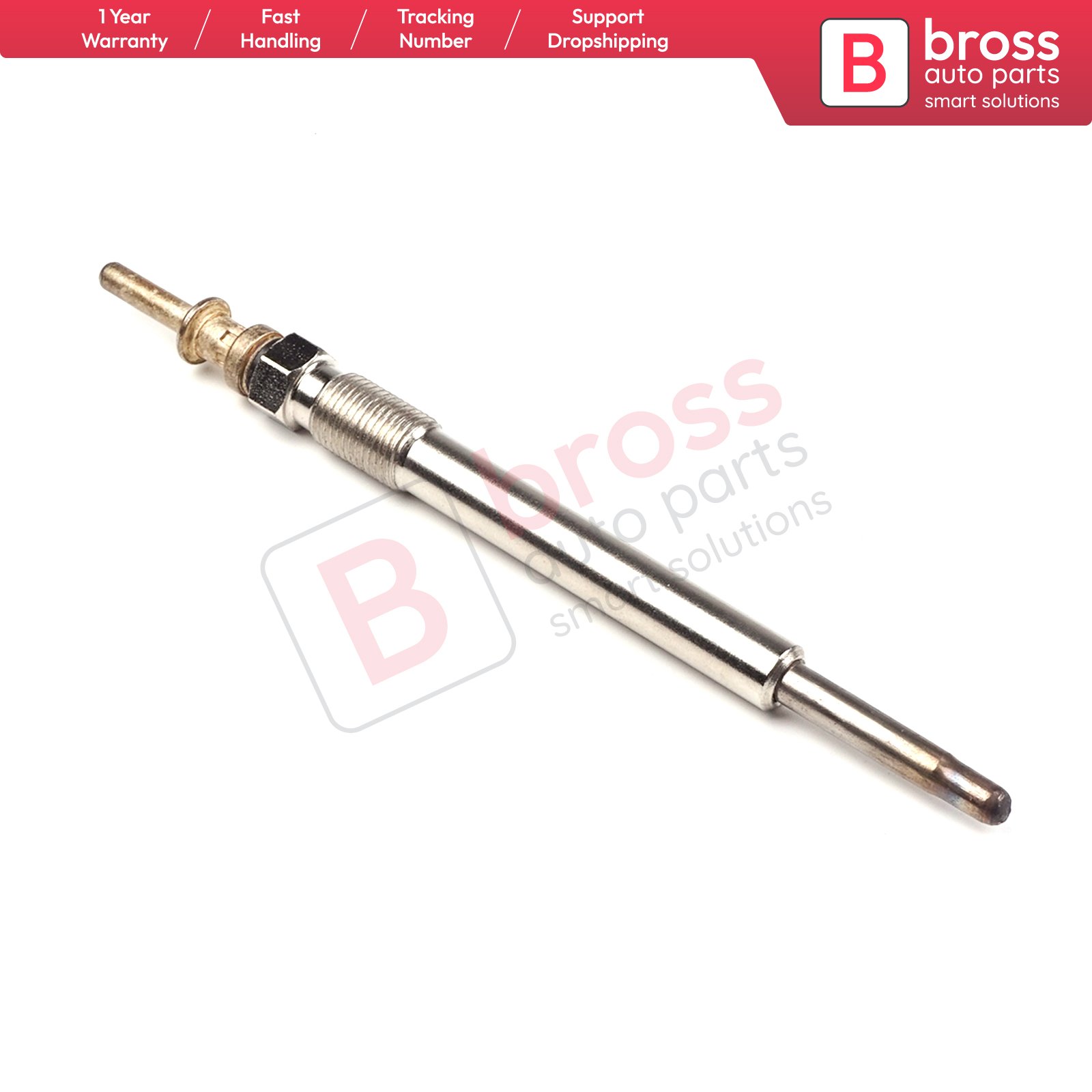 BGP40 1 Piece Heater Glow Plugs GX2135, 0 100 266 003, GE103 for 7 Series 4.0-4.5 Bross Auto Parts Made In Turkey High Quality