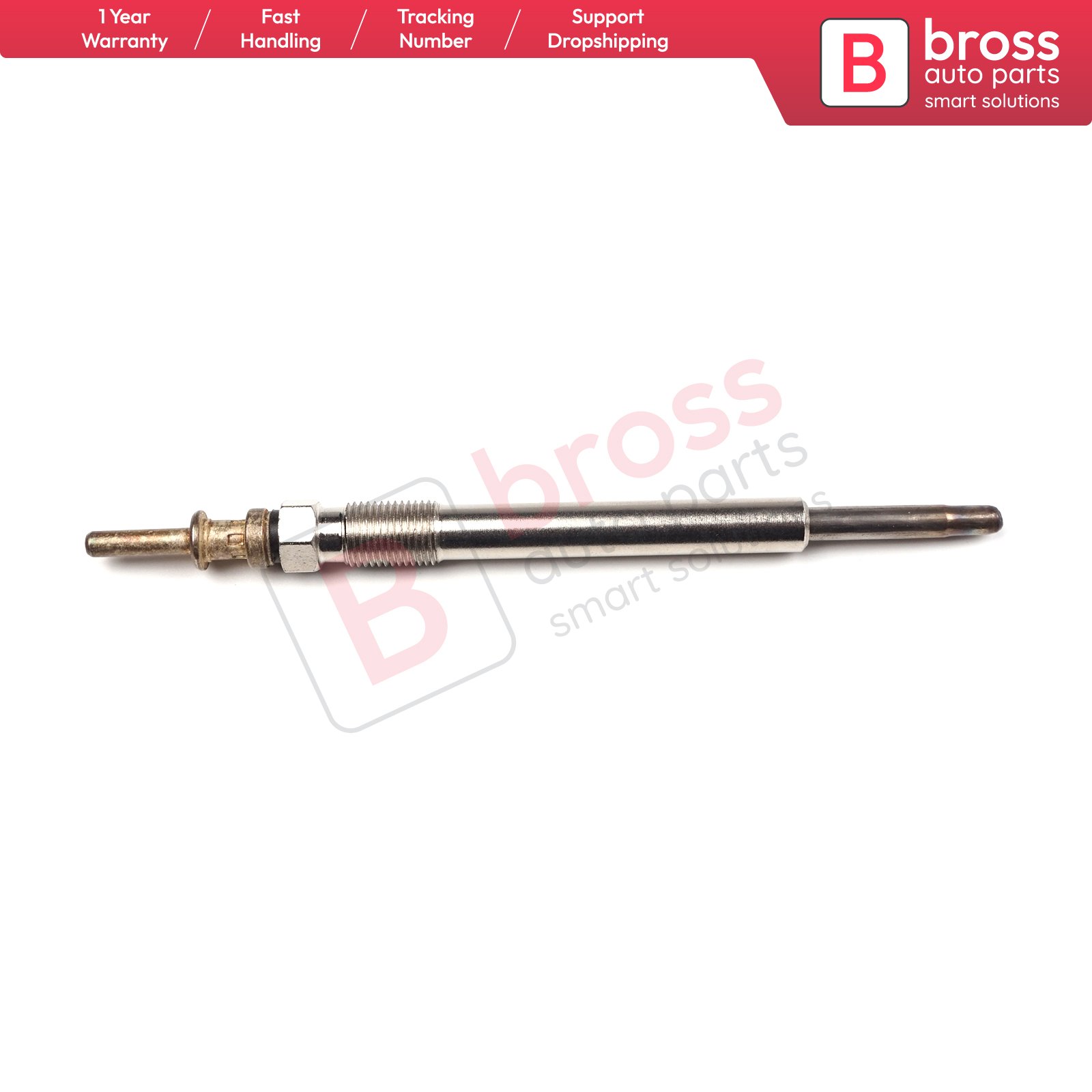 BGP40 1 Piece Heater Glow Plugs GX2135, 0 100 266 003, GE103 for 7 Series 4.0-4.5 Bross Auto Parts Made In Turkey High Quality