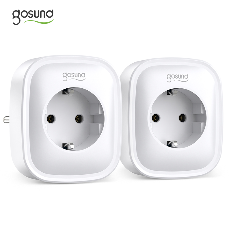 Smart Plug WiFi Socket 2 USB plug Works with AM Alexa, Google Home Wireless Socket Remote Control Timer Plug Switch 16A