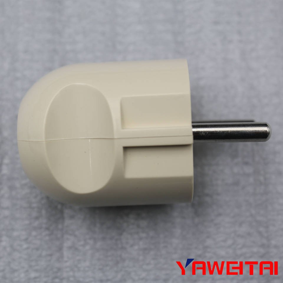 European Power Plug 2 Pin Electric Plug Power Accessories With Earthing