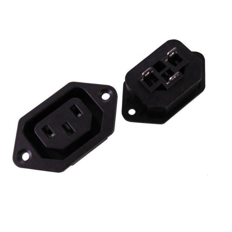 250v 15a ac c14 inlet power socket connector plug industrial socket plug iec320