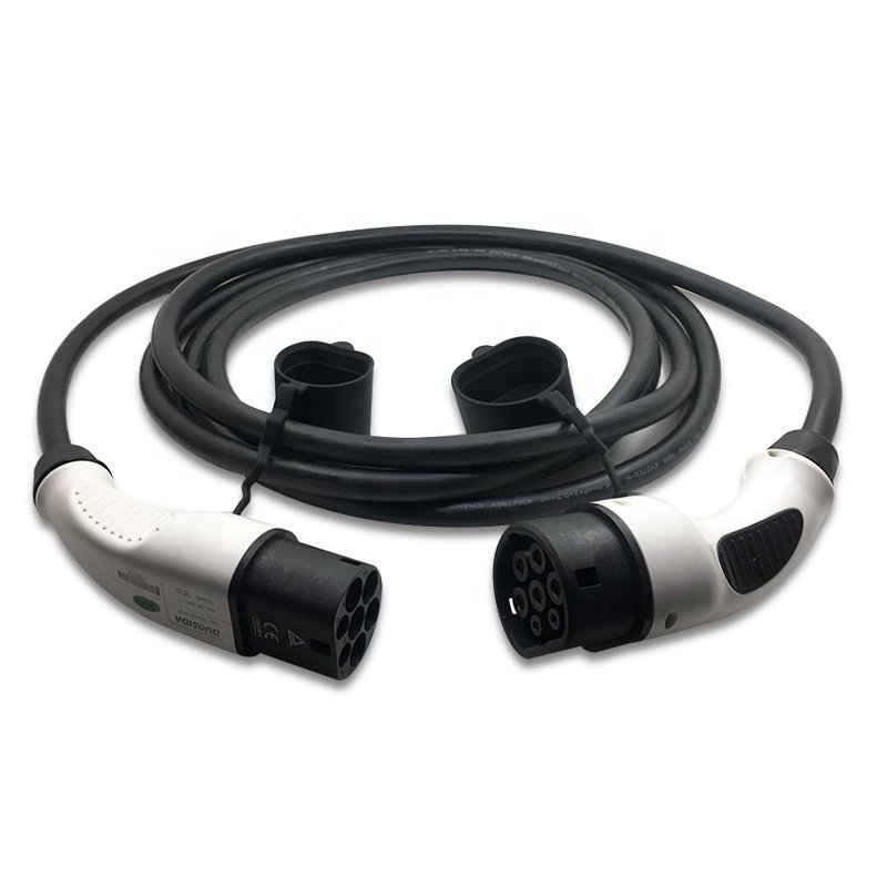 Good quality ev charging cable type 2 to type 2 plug 22kw Charging cable hot selling TUV certification