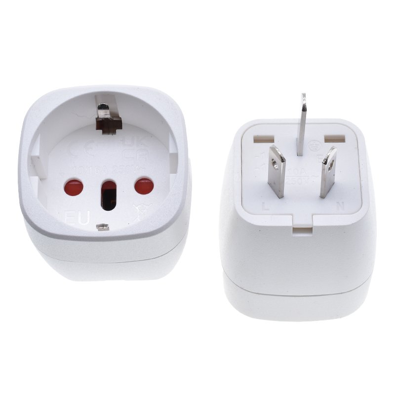 wonplug New Promotion gift Single plug converter 13A eu to US uk AU India Swiss Italy plug socket travel adaptor with earth pin