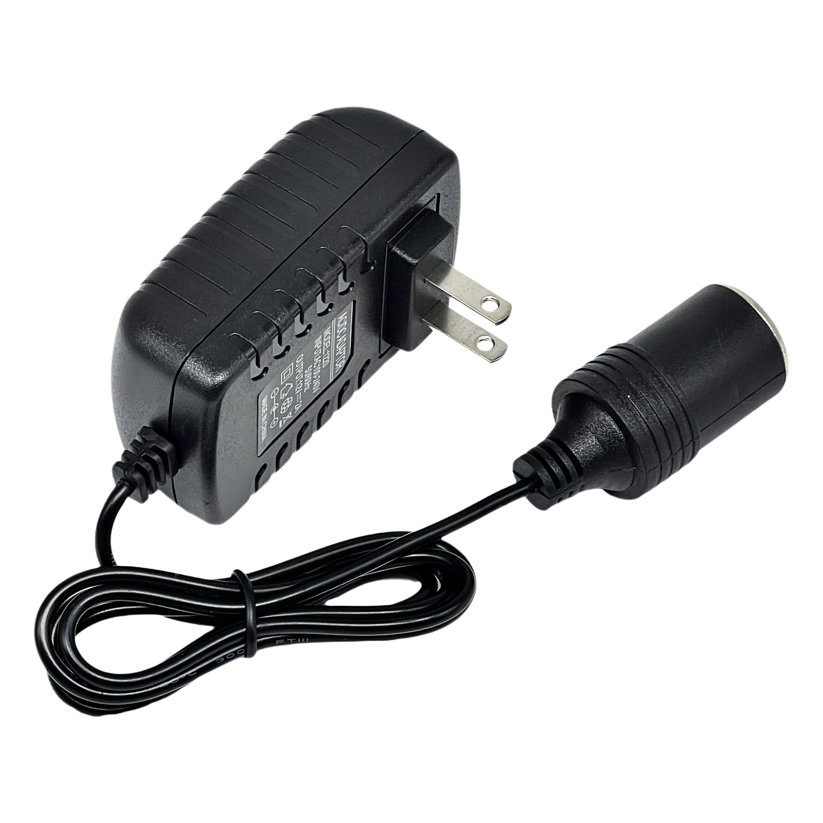 110V 220V AC to 24V 1A 24W Automotive Refrigerator product Cigarette lighter Plug socket converter Power charger adapter support