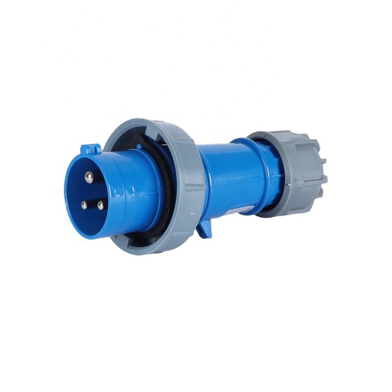ZNG-0133 IP67 Waterproof 3 Pin 200V/250V 16A Industrial Plug