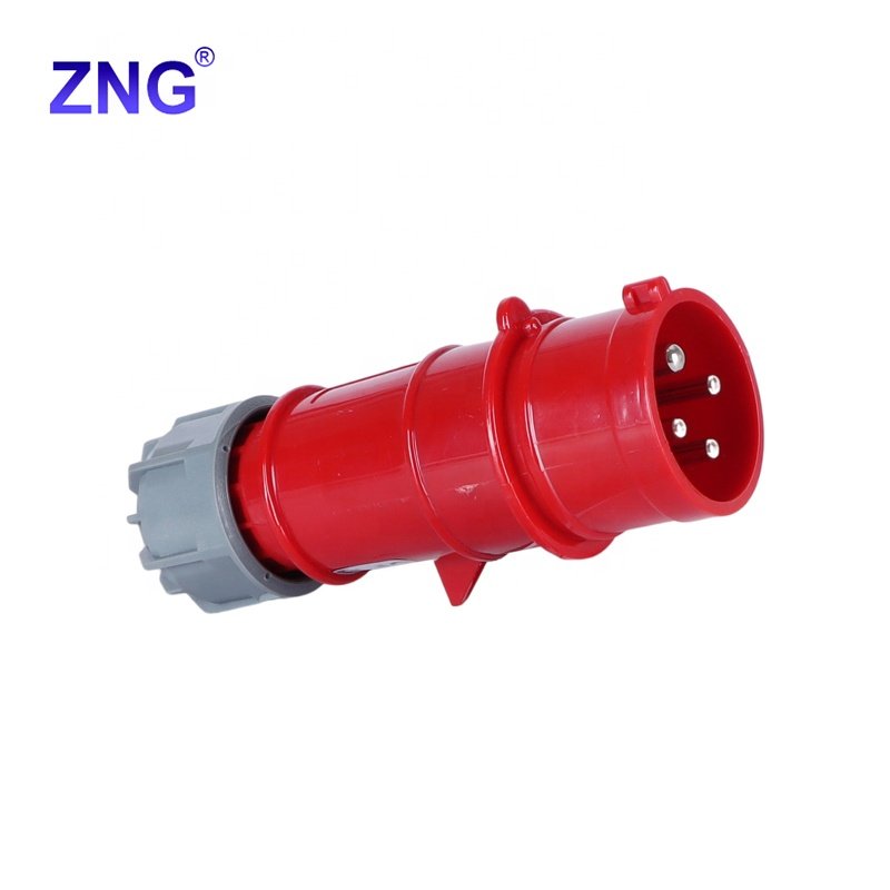 IP44 Weatherproof Electrical 380V Industrial Plug 16A 4 Pin