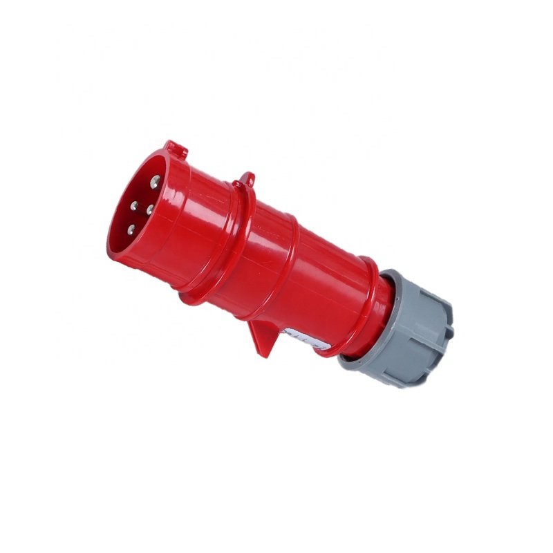 IP44 Weatherproof Electrical 380V Industrial Plug 16A 4 Pin
