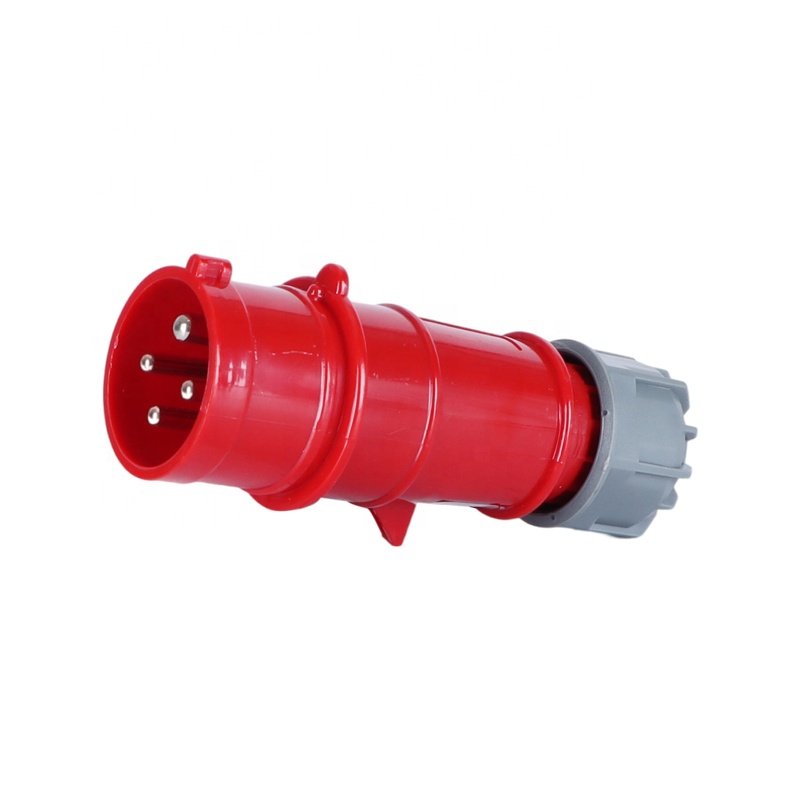 IP44 Weatherproof Electrical 380V Industrial Plug 16A 4 Pin