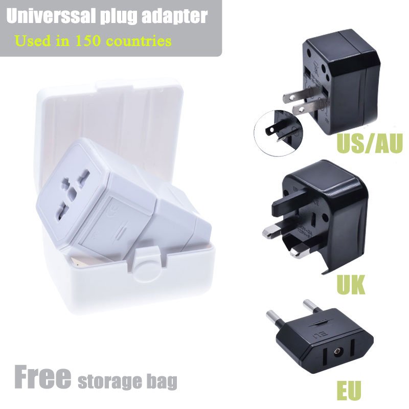 All In One Universal Travel Power Adapter Travel Multi multifunction including EU US UK Plug Adapter England America Japan