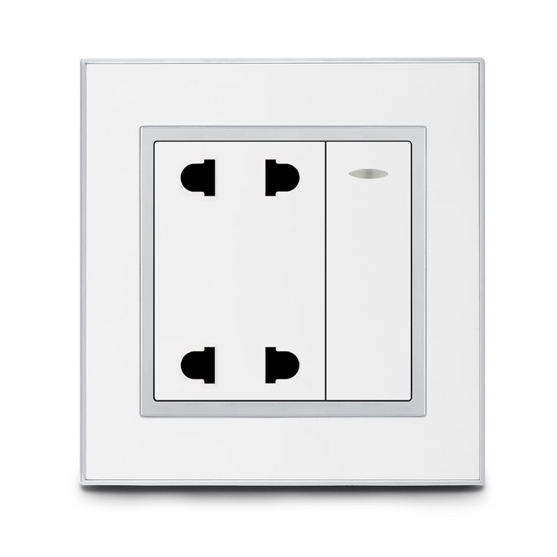 Euro Socket Hidden Wall Safe Security Socket Indonesia Electrical European OEM 16A Smart Light Socket Nozzle Casette Case No Pin